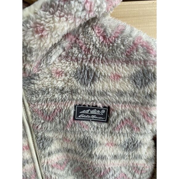 Eddie Bauer Youth Fleece Zip Jacket With Hood - Picture 4 of 10